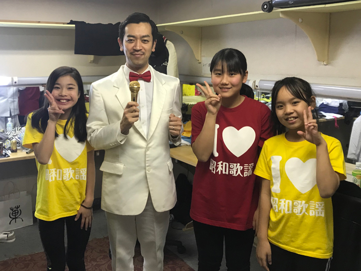 ムーディ勝山さんとの記念写真